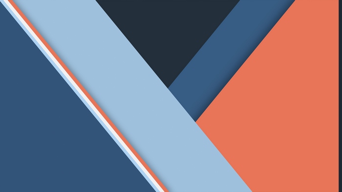 Abstract Geometric Shapes with Color Blocks