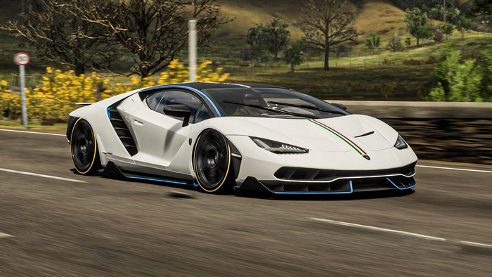 Lamborghini Centenario, Forza Horizon 4, supercars, vehicle, Lamborghini, car