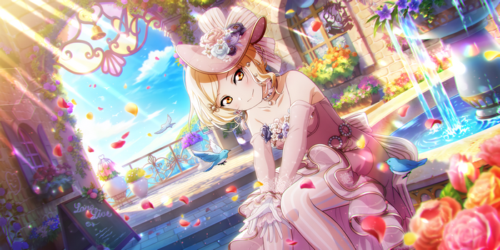 looking at viewer, anime, colorful, Love Live! Sunshine, sitting, anime girls, Miyashita Ai, Love Live!, women with hats, Love Live Series, hat