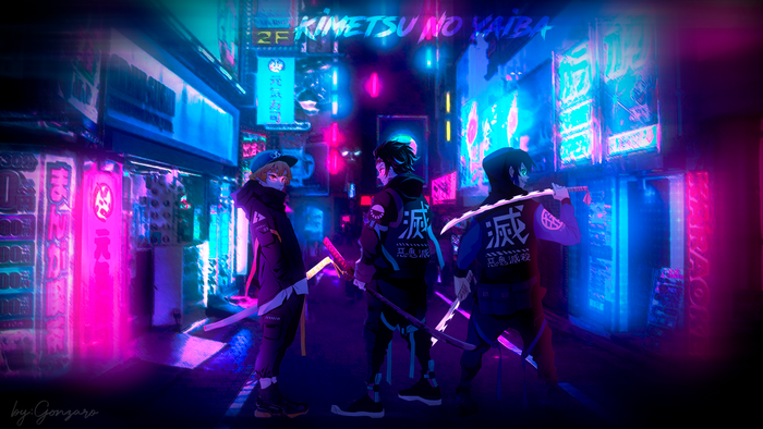 neon, chinese classical