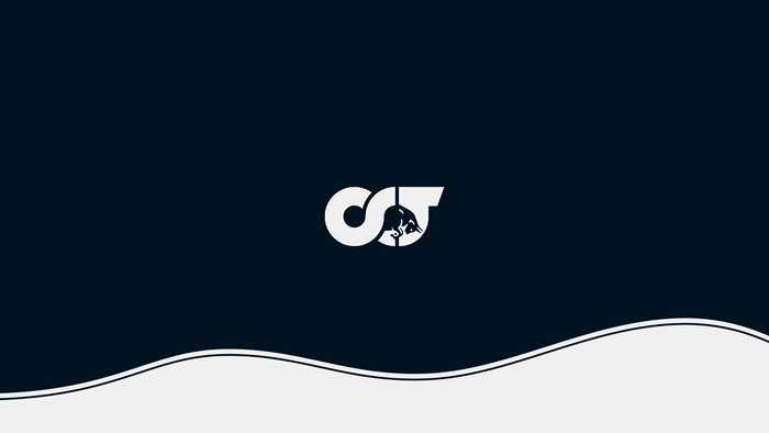 4K, simple background, logo, sports, alpha tauri, sport, minimalism, Formula 1