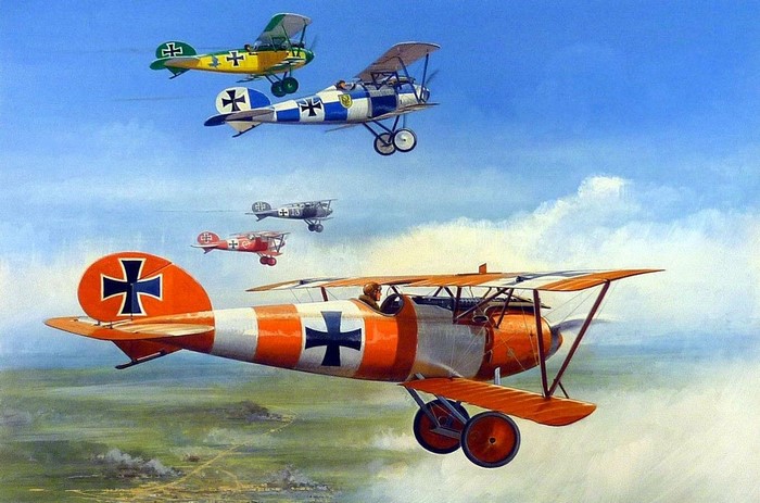 military, vehicle, aircraft, artwork, warplanes, German, World War I, airplane, military vehicle, military aircraft