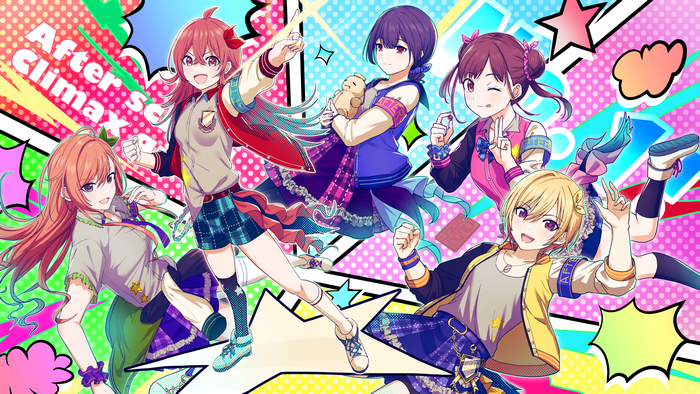 4K, Juri Saijou, arisugawa natsuha, Kaho Komiya, Sonoda Chiyoko, Misaki Nonaka, anime, Rinze Morino, THE, The Idolmaster: Shiny Colors, anime girls, colorful