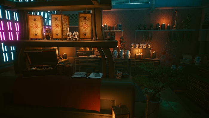 CD Projekt RED, cyberpunk, interior design, Cyberpunk 2077
