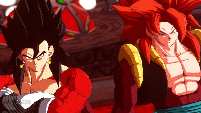 Super Saiyan 4 Gogeta and Vegito in 4K