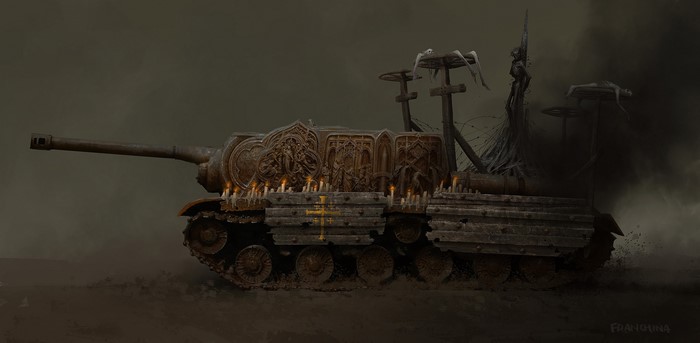4K, Mike Franchina, artwork, dark