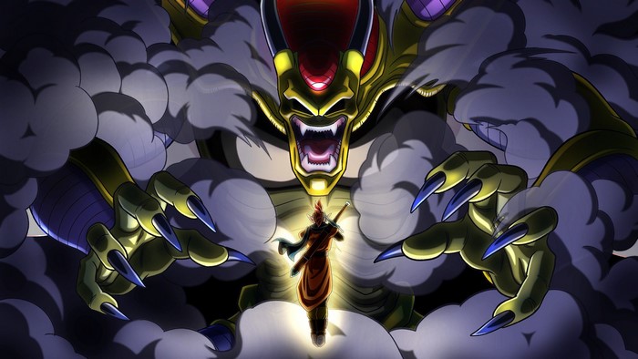 Dragon Ball, Dragon Ball Super, Dragon Ball Xenoverse 2, video game art, Hirudegarn, anime, Tapion, demon, Dragon Ball Z
