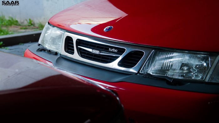 4K, saab 9-3, Podkarpacie, saab, Saab 93, Saab OG, red, Saab 93 OG, photography, car