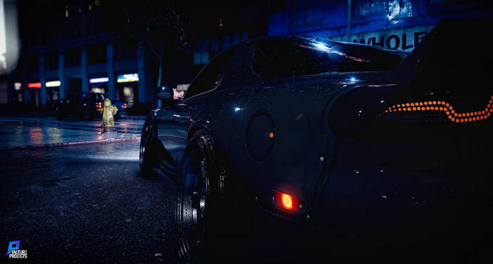 4K, grey cars, Need for Speed, Mazda RX-7 FD, car, Mazda, Mazda RX-7, NFS 2015