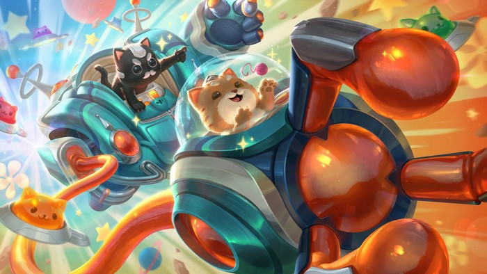 game art, League of Legends, Space Groove, video game art, video game characters, Blitzcrank (League of Legends), video games