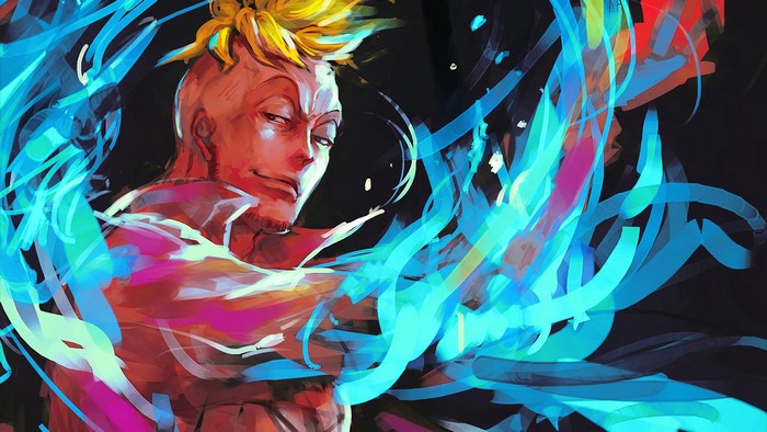 One Piece, Marco de Phoenix, anime