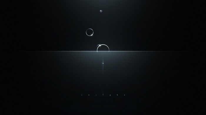 circle, minimalism, digital art, simple background