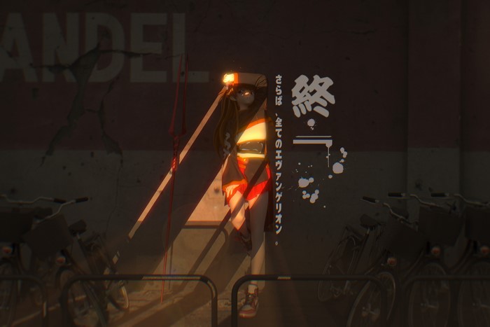 4K, anime girls, Neon Genesis Evangelion, anime, Asuka Langley Soryu