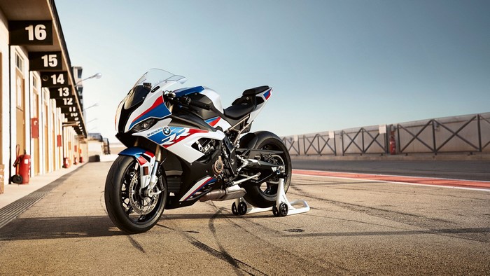 asphalt, motorcycle, BMW S 1000 RR, numbers, BMW, vehicle