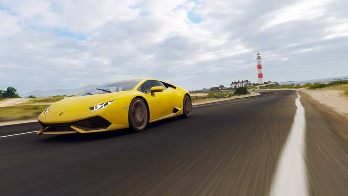 car, Italian Supercars, road, Super Car, yellow, video games, Lamborghini, vehicle, Forza Horizon 4, yellow cars