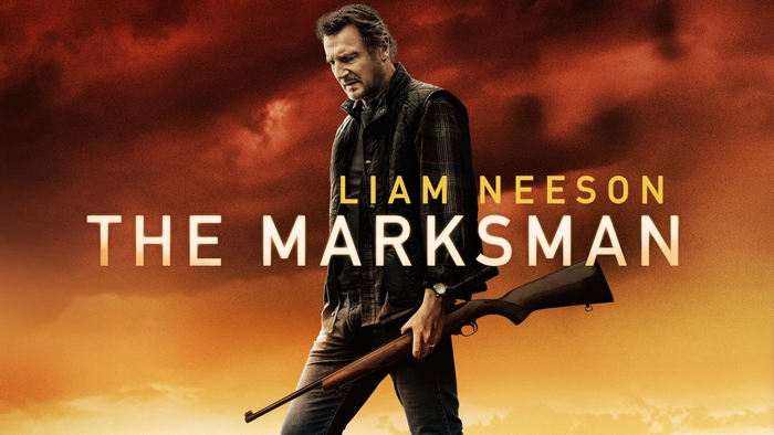 The Marksman starring Liam Neeson