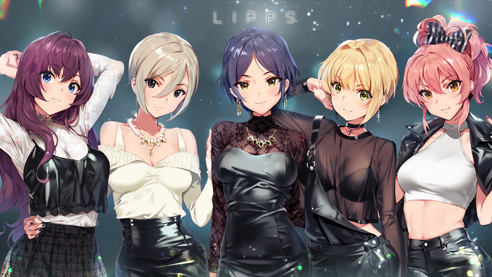 Miyamoto Frederica, Hayami Kanade, Ichinose Shiki, Orange Maru, anime, Shiomi Shuuko, anime girls, Jougasaki Mika, THE