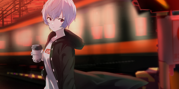 anime girls, Ayanami Rei, Neon Genesis Evangelion