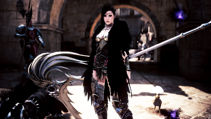 4K, video games, black desert online, women, Black Desert, sorceress