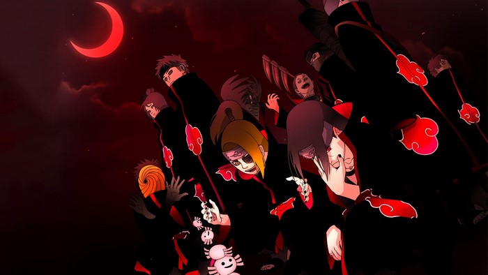 Akatsuki, Naruto (anime), Moon, anime