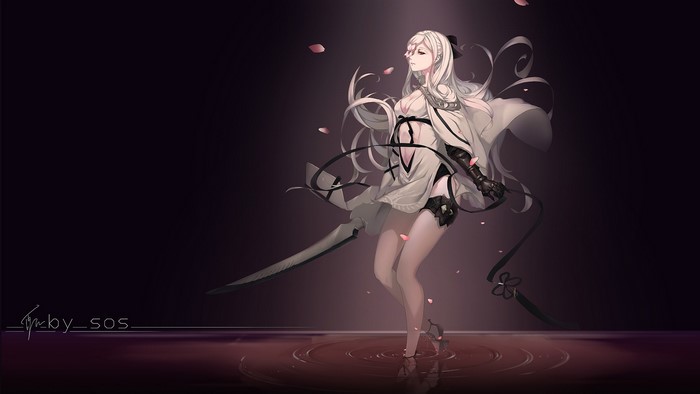 anime girls, women, anime, Drag-On Dragoon