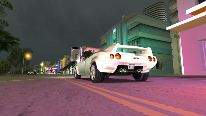 424441 Lamborghini, neon lights, Miami Beach, Grand Theft Auto Vice City,  screen shot, Miami, Lamborghini Diablo - Rare Gallery HD Wallpapers