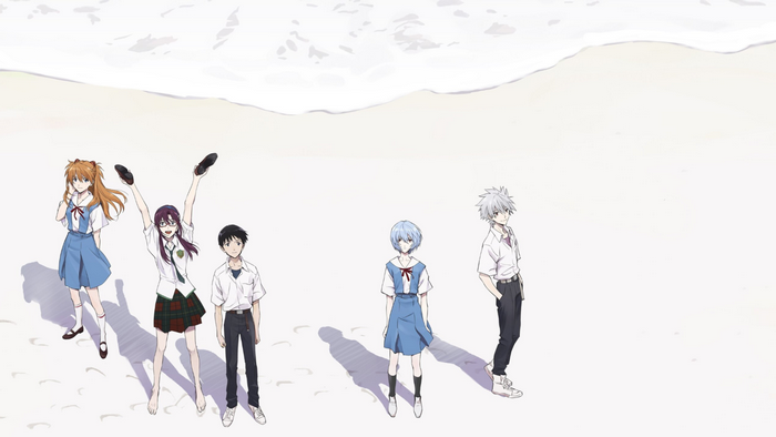 Makinami Mari, Kaworu Nagisa, Ikari Shinji, Asuka Langley Soryu, Ayanami Rei, Makinami Mari Illustrious, Neon Genesis Evangelion