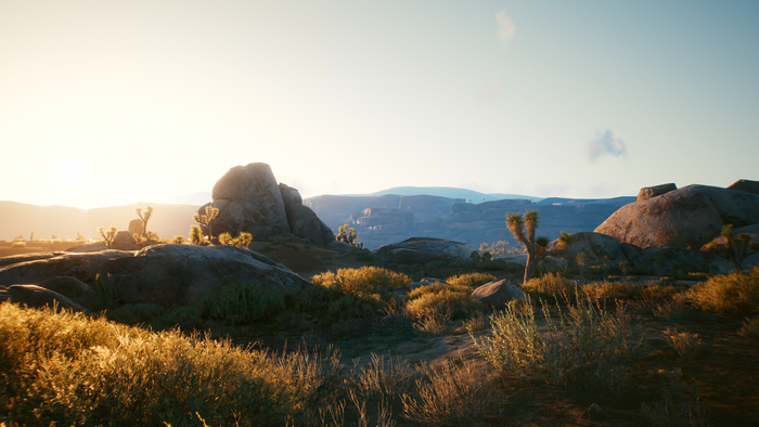 4K, landscape, CD Projekt RED, Cyberpunk 2077, screen shot, video games