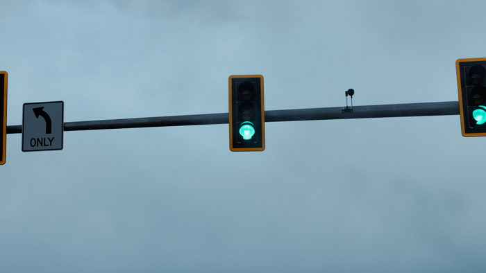 4K, traffic lights, photography, road