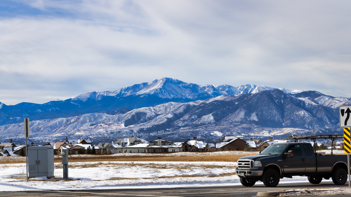 4K, Colorado, nature, landscape, mountain top, Ford, Ford F-250, photography, snow, truck