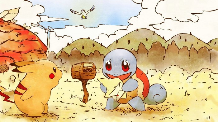 Squirtle, Pokémon, Pikachu