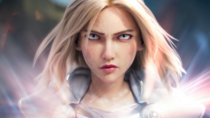 4K, Lux (League of Legends), warrior girls, League of Legends, video games