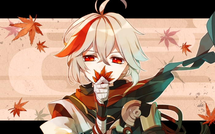 Kaedehara Kazuha Genshin Impact Autumn