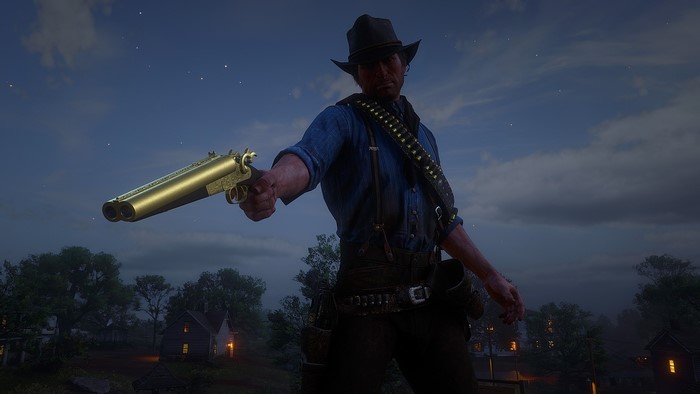 Red Dead Redemption 2, Red Dead Redemption, gun