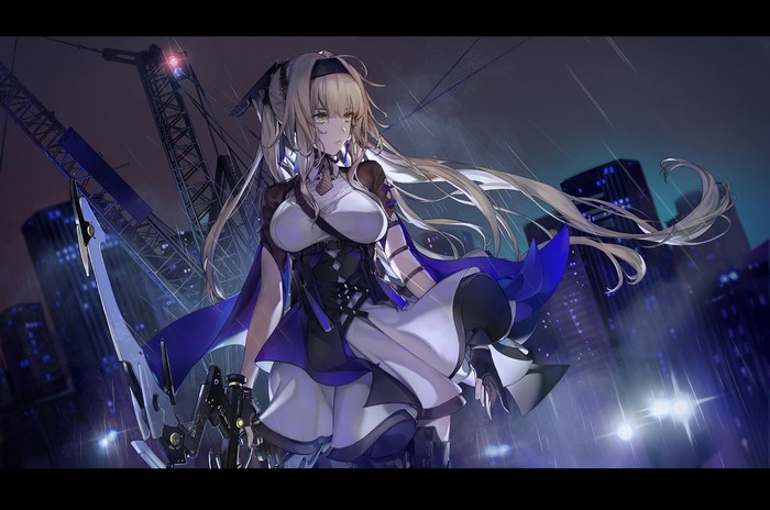 Punishing: Gray Raven, anime girls, Noir (artist), anime