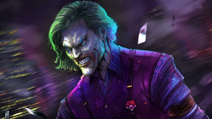 4K, DC Universe, Batman, DC Comics, Joker