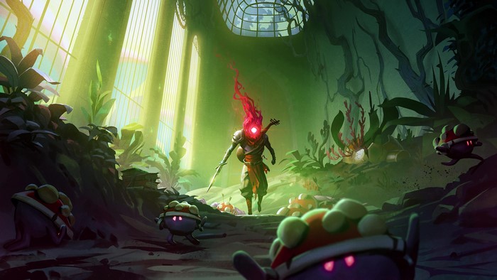 4K, video game art, Dead Cells, game characters