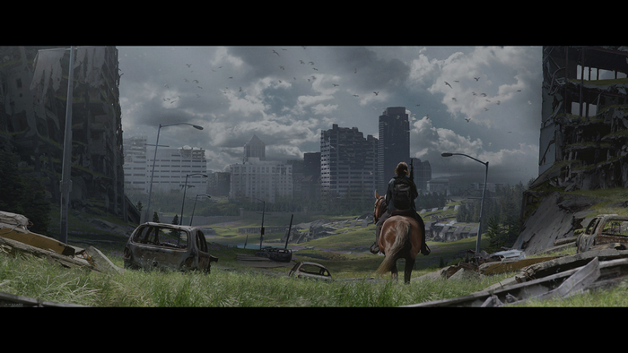 city, PlayStation 4, Naughty Dog, apocalyptic, The Last of Us, video games, artwork, The Last of Us 2