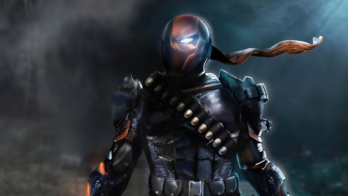 4K, comics, DC Comics, Deathstroke