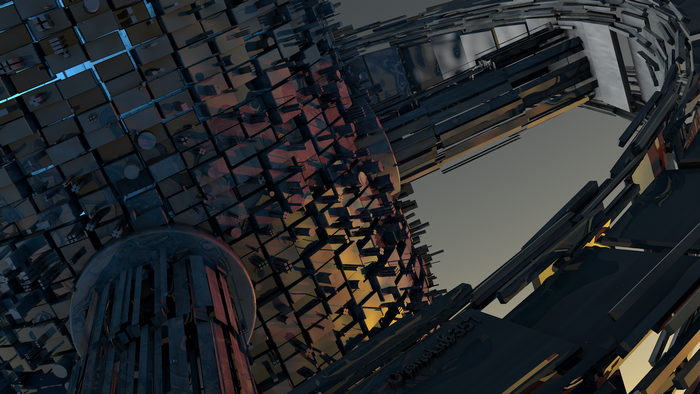 fantasy art, 3D graphics, spaceship