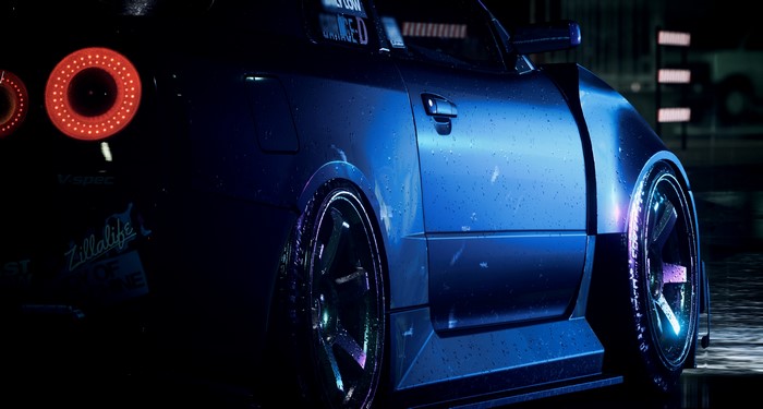 4K, Nissan, Need for Speed, NFS 2015, blue cars, Nissan Skyline GT-R R34