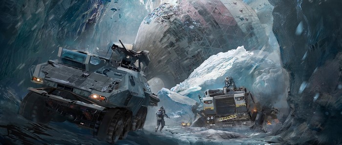 The Wandering Earth Sci-Fi Scene