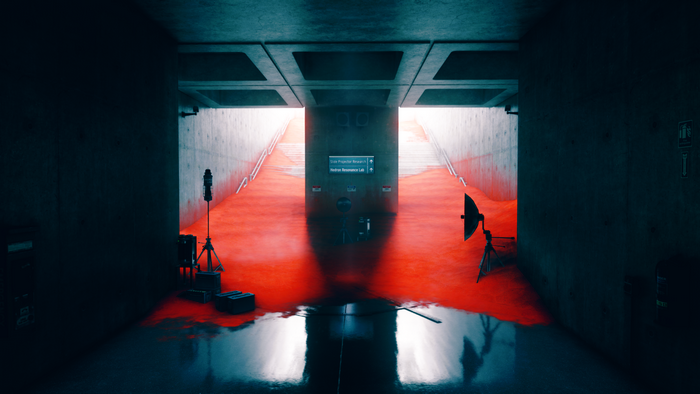 abstract, Nvidia RTX, Control, ray tracing, Remedy Games, reflection, screen shot