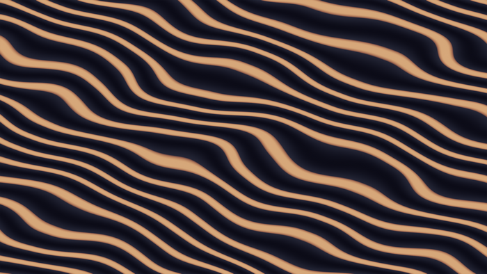 4K, Blender, minimalism, waves