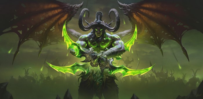 4K, centered, Dmitry Prozorov, World of Warcraft, Warcraft, frontal view