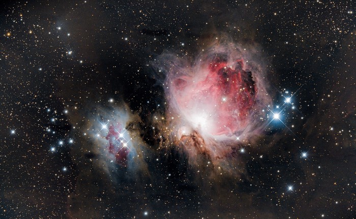 space, stars, universe, Orion, nebula