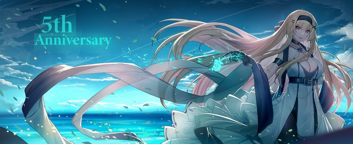 anime girls, Warship Girls, anime, ECHJ