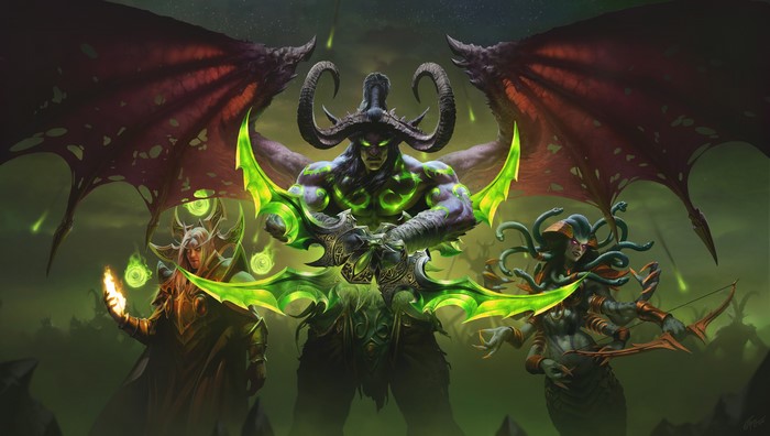 4K, Blizzard Entertainment, Burning Crusade, Illidan Stomrage (Warcraft), video games, World of Warcraft