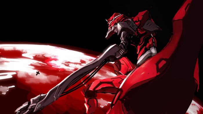Neon Genesis Evangelion, Lucky (artist), EVA Unit 02, anime