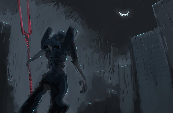 anime, Neon Genesis Evangelion, EVA Unit 00